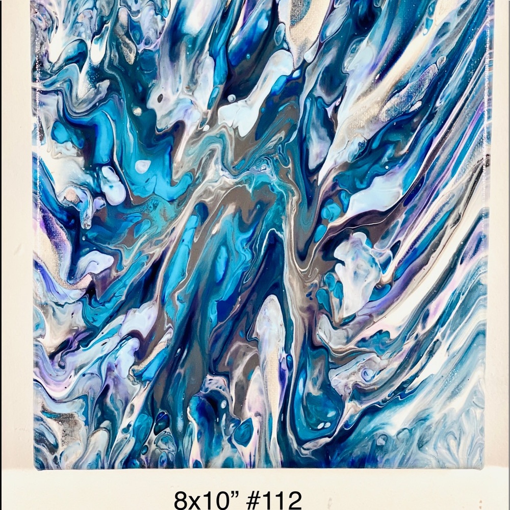 One of a kind abstract art